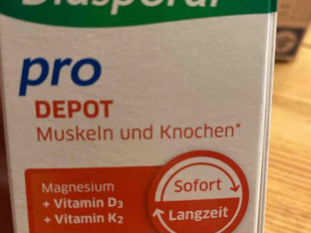 Magnesium Diasporal pro, Depot Muskeln und Knochen von BiancaWeg | Hochgeladen von: BiancaWegner