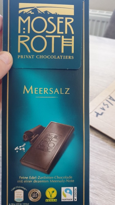 Moser Roth Privat Chocolatiers, Meersalz von nad.alm | Hochgeladen von: nad.alm