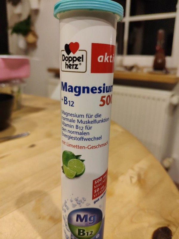 Doppelherz aktiv Magnesium 500 + B12, Limetten-Geschmack von Rol | Hochgeladen von: Roland 44
