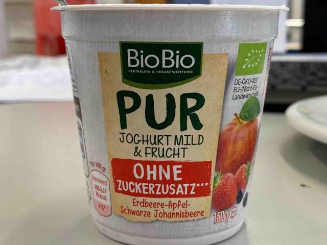 Pur Joghurt Mild und Frucht, ohne Zuckerzusatz by justinebro | Uploaded by: justinebro