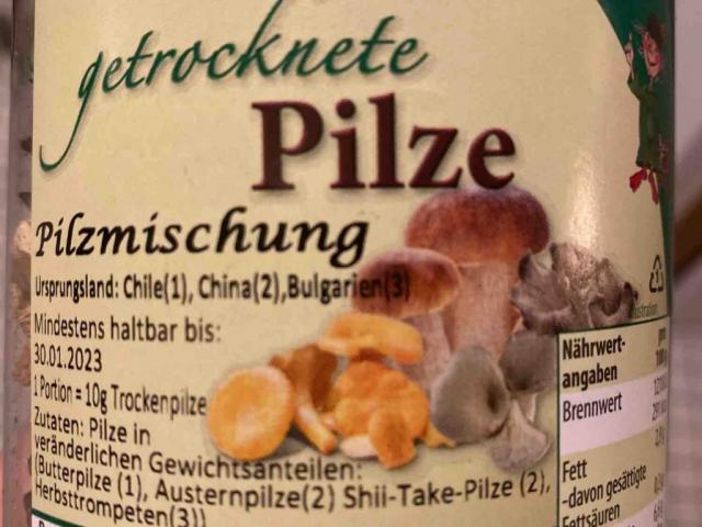 Getrocknete Pilze, Pilzmischung von Deggial | Hochgeladen von: Deggial