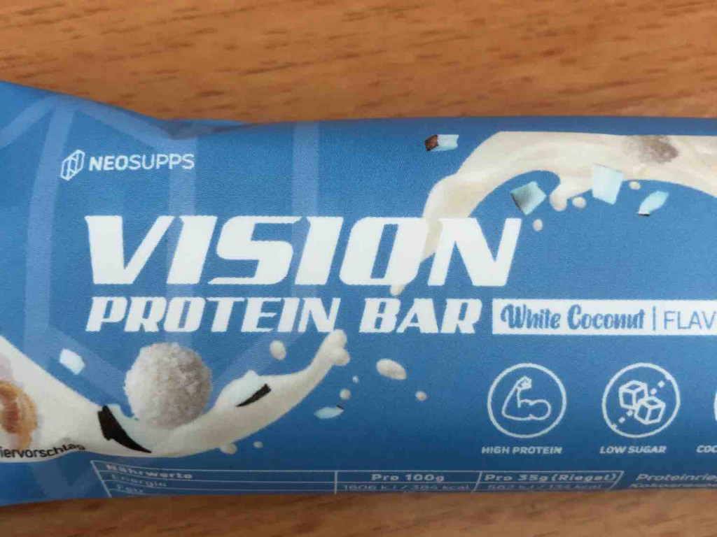 Vision Protein Bar, weiße Schokolade von Vioh | Hochgeladen von: Vioh