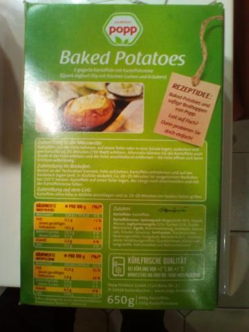 Popp Baked Potatoes  (ohne) , natürlich | Hochgeladen von: 1.Doris