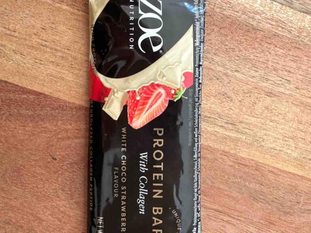 Protein Bar white choco strawberry, with collagen von seibig | Hochgeladen von: seibig