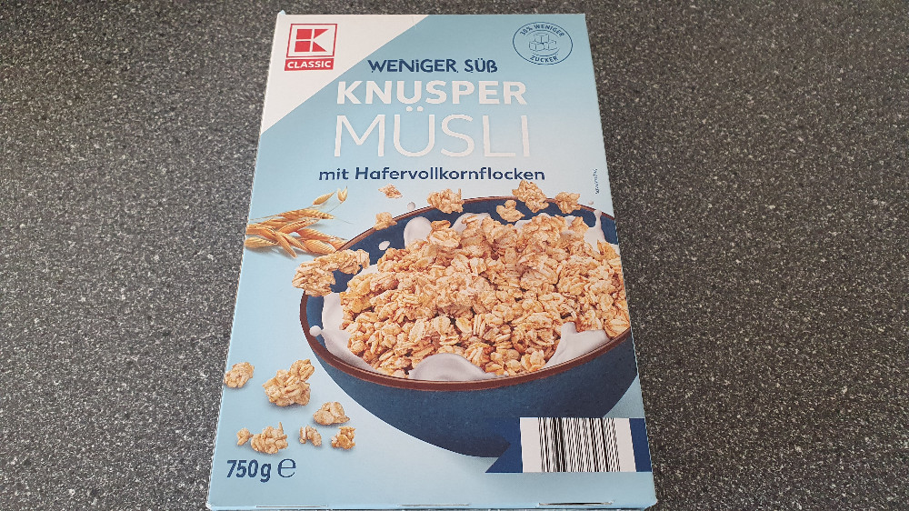 Knusper Müsli weniger süß, mit Hafervollkornflocken von bgerdmae | Hochgeladen von: bgerdmaennchen