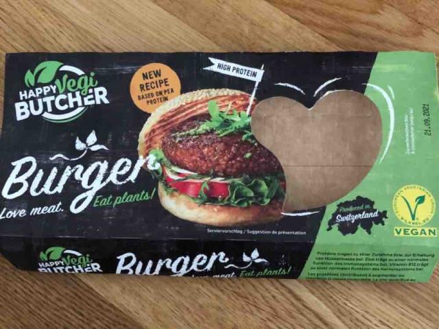 Happy Vegi Butchers Burger, Erbsenprotein von Ebju | Hochgeladen von: Ebju