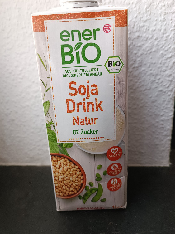 enerBiO, Bio Soja Drink Natur, ohne Zuckerzusatz Kalorien - Pflanzliche ...