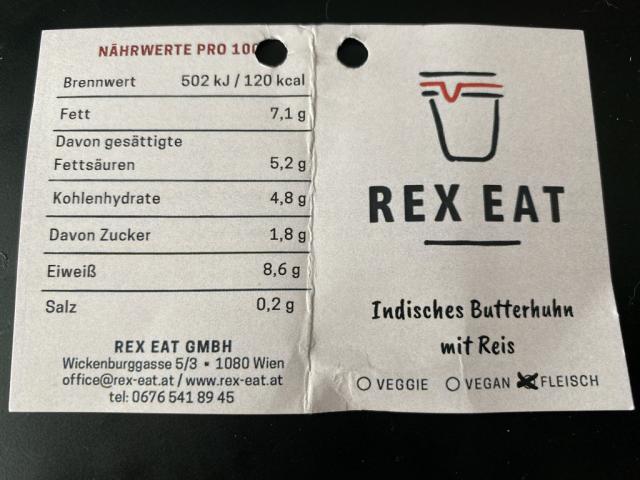 Rex Eat: Indisches Butterhuhn mit Reis (wieder andere Zusamm | Hochgeladen von: chriger