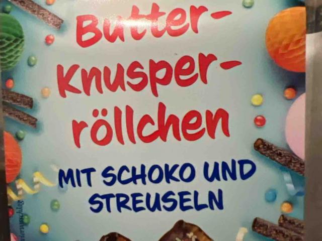 Butterknusperröllchen, mit Schoko und Streusel von christinanord | Hochgeladen von: christinanordhausen