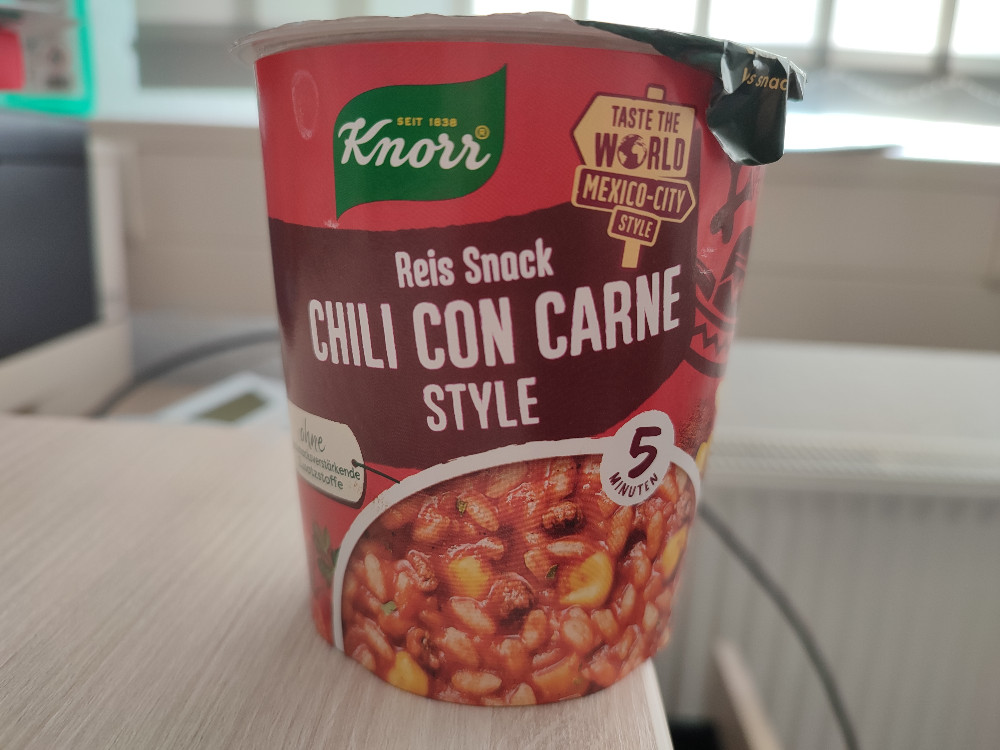Knorr Reis Snack Chili con Carne Style von alexbarth | Hochgeladen von: alexbarth