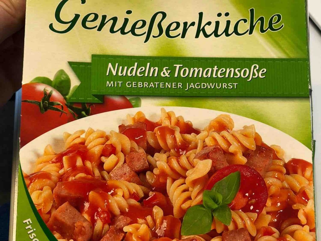 Genießerküche Nudeln&Tomatensoße, mit gebratener Jagdwurst von t | Hochgeladen von: thaschke