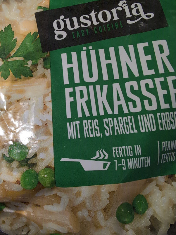 Hühnerfrikassee mit Reis, Spargel, Erbsen, mit Milch von fabian. | Hochgeladen von: fabian.kho