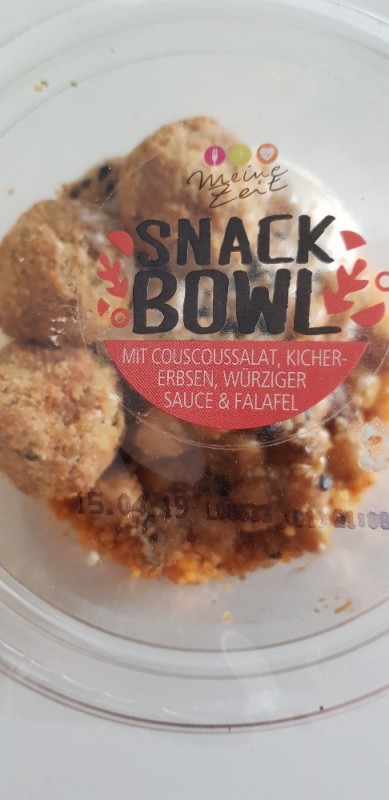 Snack Bowl, Mit couscous Salat Kichererbsen würziger sauce u von | Hochgeladen von: Atomino