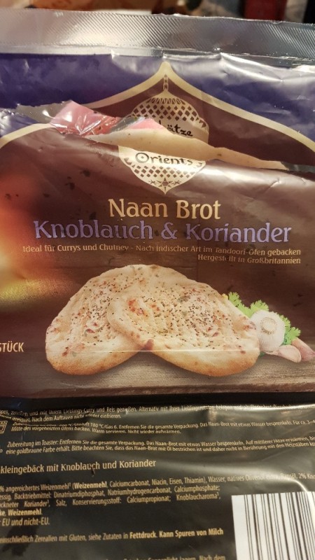 Naan Brot, Knoblauch und Koriander von Marquesso | Hochgeladen von: Marquesso