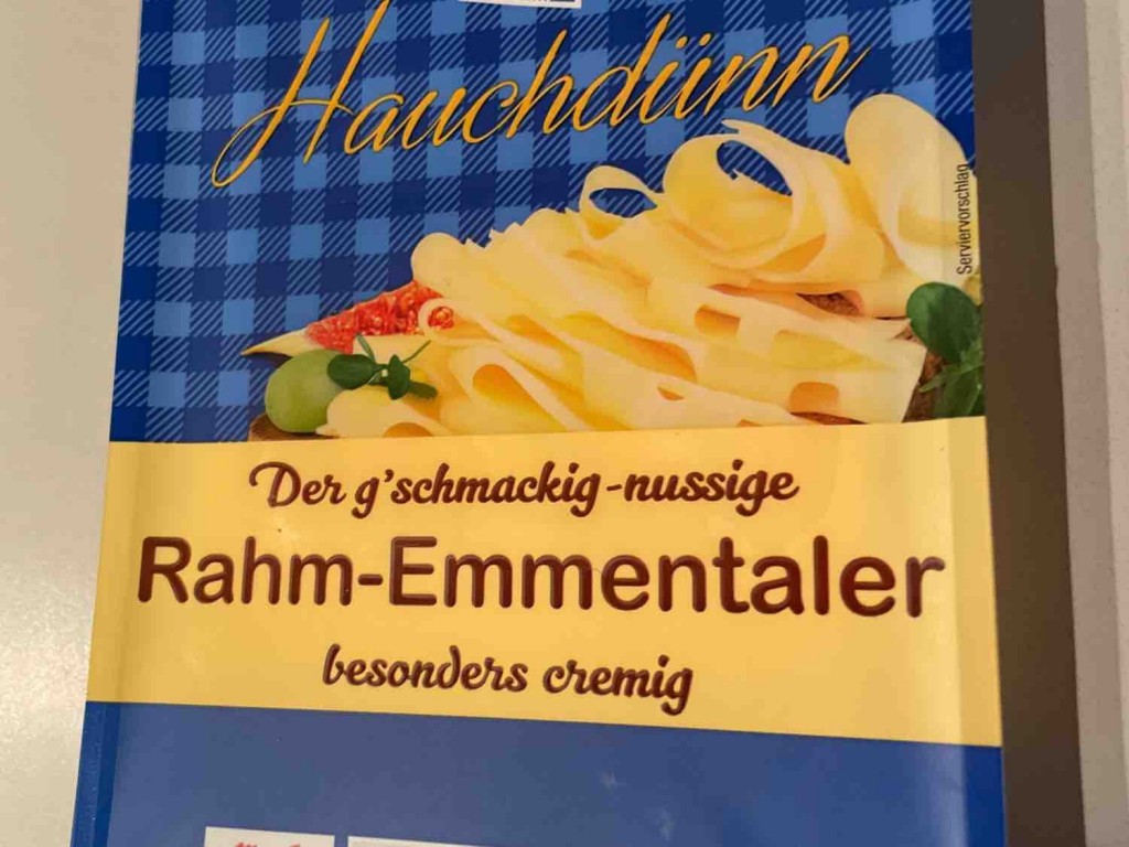 Rahm-Emmentaler, Hauchdünn von gabrielaraudner758 | Hochgeladen von: gabrielaraudner758
