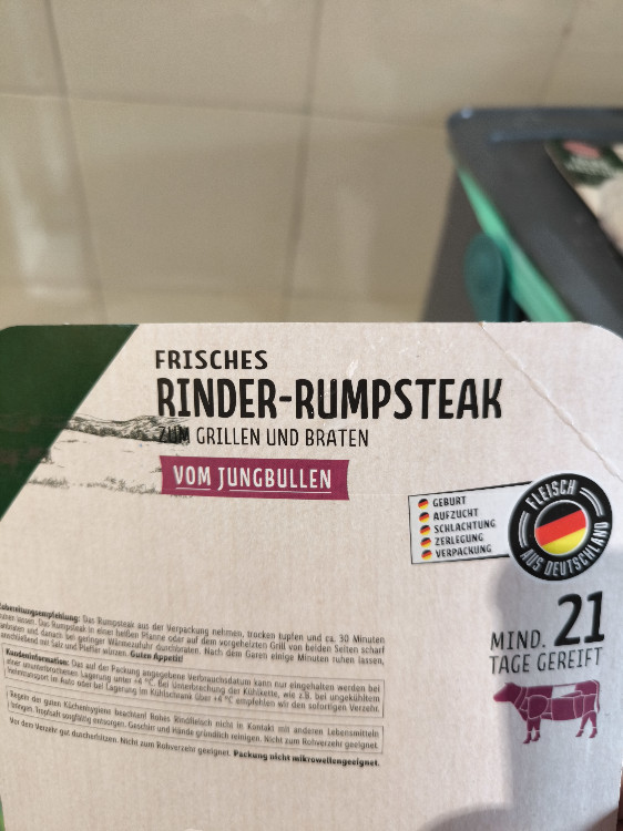 Frisches Rinder-Rumpsteak zum Grillen und Braten von lockenkopp7 | Hochgeladen von: lockenkopp76