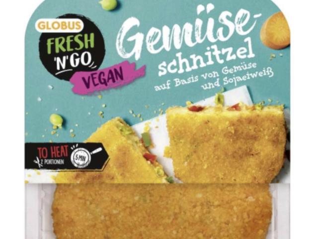 Gemüseschnitzel (vegan), auf Basis von Gemüse und Sojaeiweiß von | Hochgeladen von: Jevcon