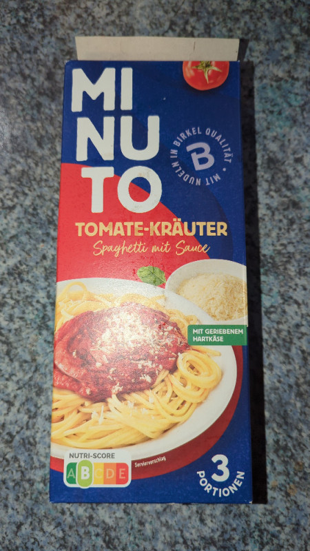 MiNuTo Spaghetti mit Sauce Tomate-Kräuter von Wuffimaus | Hochgeladen von: Wuffimaus