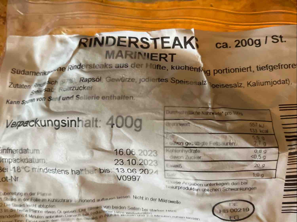 Rindersteaks, mariniert von StarDreck | Hochgeladen von: StarDreck