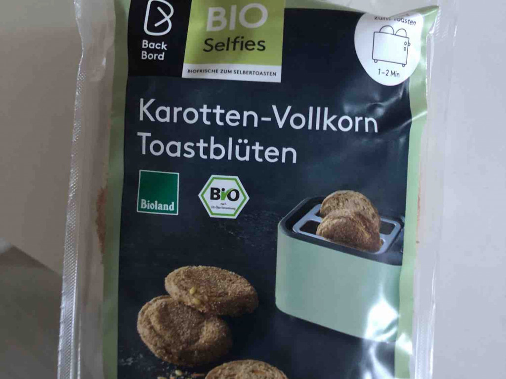 Bio Karotten-Vollkorn-Toastblüten von ginetta | Hochgeladen von: ginetta