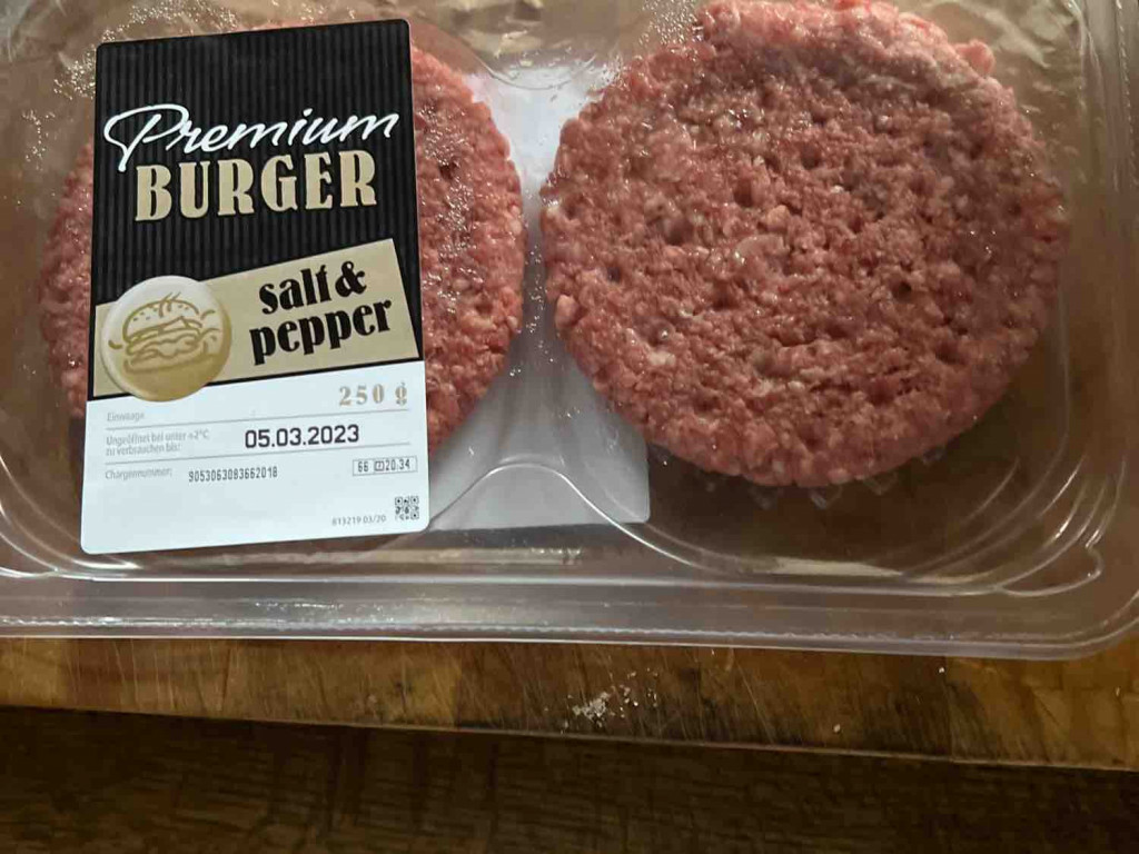 Premium Burger Salt & Peper von Schokoladinger | Hochgeladen von: Schokoladinger