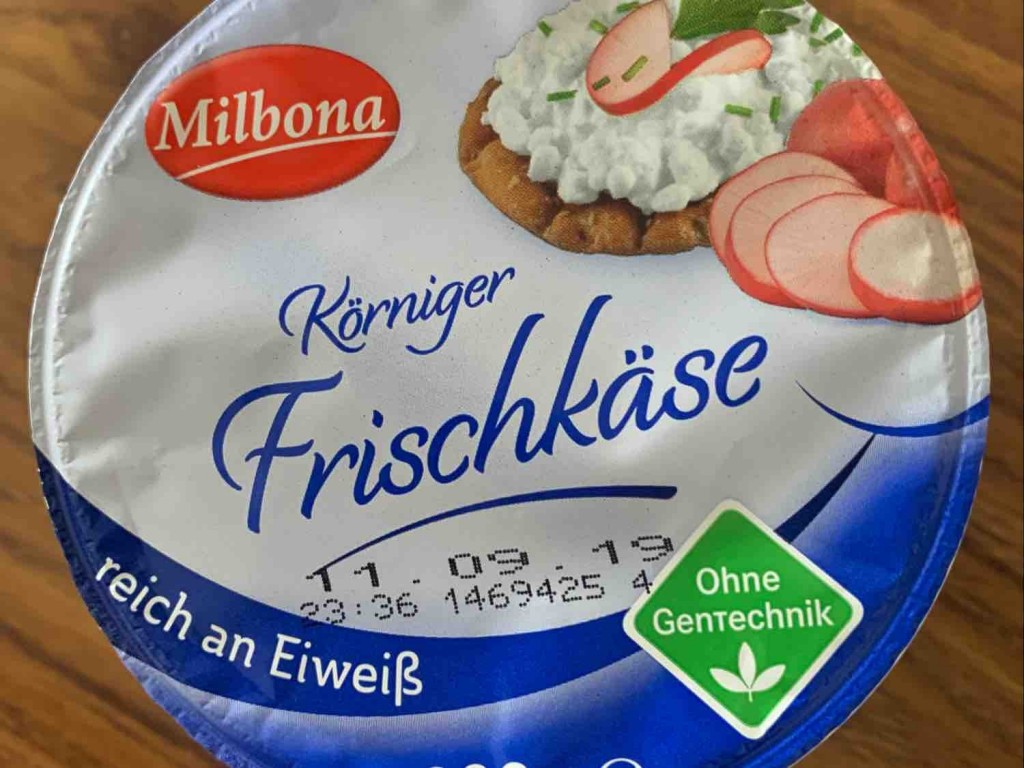 Milbona Korniger Frischkase Fett Kalorien Frischkase Fddb