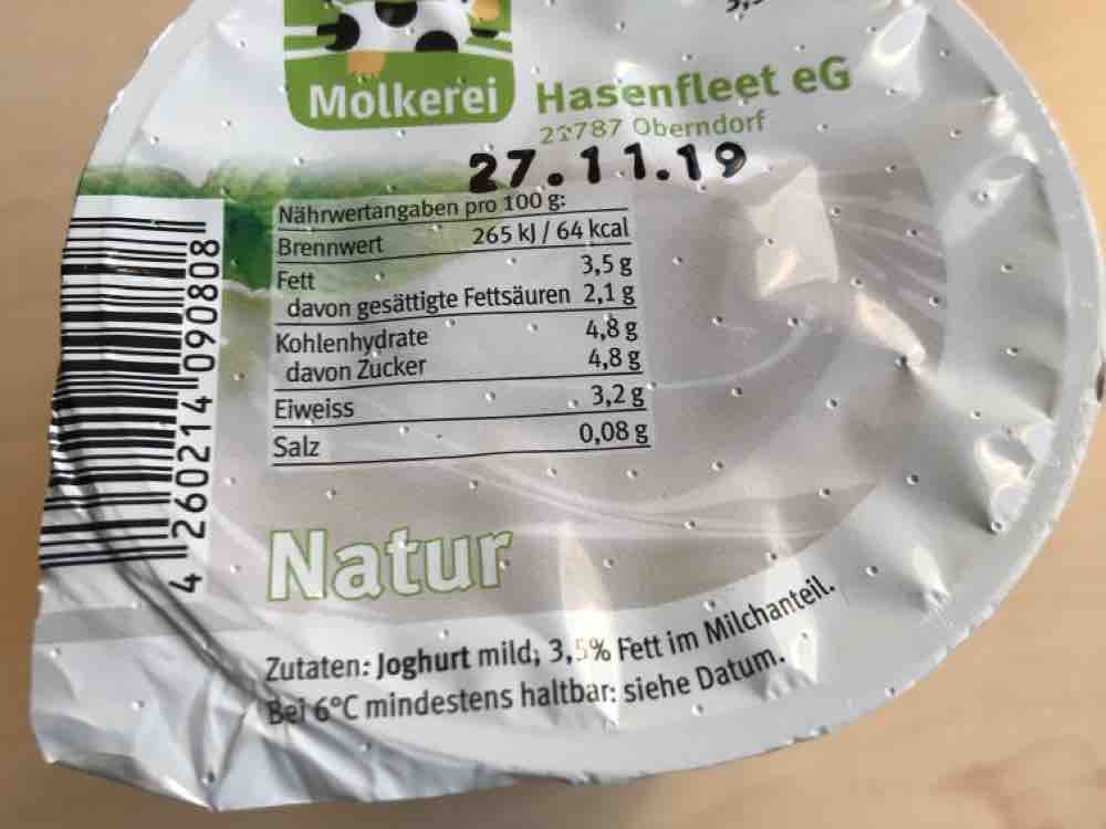 Joghurt Hasenfleet, 3,5% Fett , natur von marcel72 | Hochgeladen von: marcel72