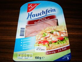 Delikatess Grillschinken, Hauchfein | Hochgeladen von: Samson1964