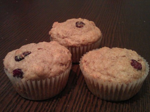 Dinkel-Cranberry-Muffins | Hochgeladen von: jaja84
