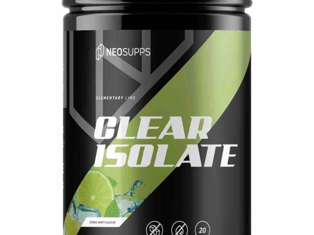 NEOSUPPS CLEAR ISOLATE: Citrus-Mint Flavour von Wuffel | Hochgeladen von: Wuffel