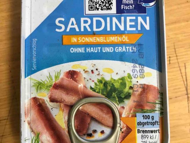 Sardinen, in Sonnenblumenöl von Biersaeufer | Hochgeladen von: Biersaeufer