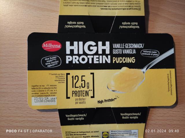 high Protein Pudding Vanille milbona von OPArator | Hochgeladen von: OPArator