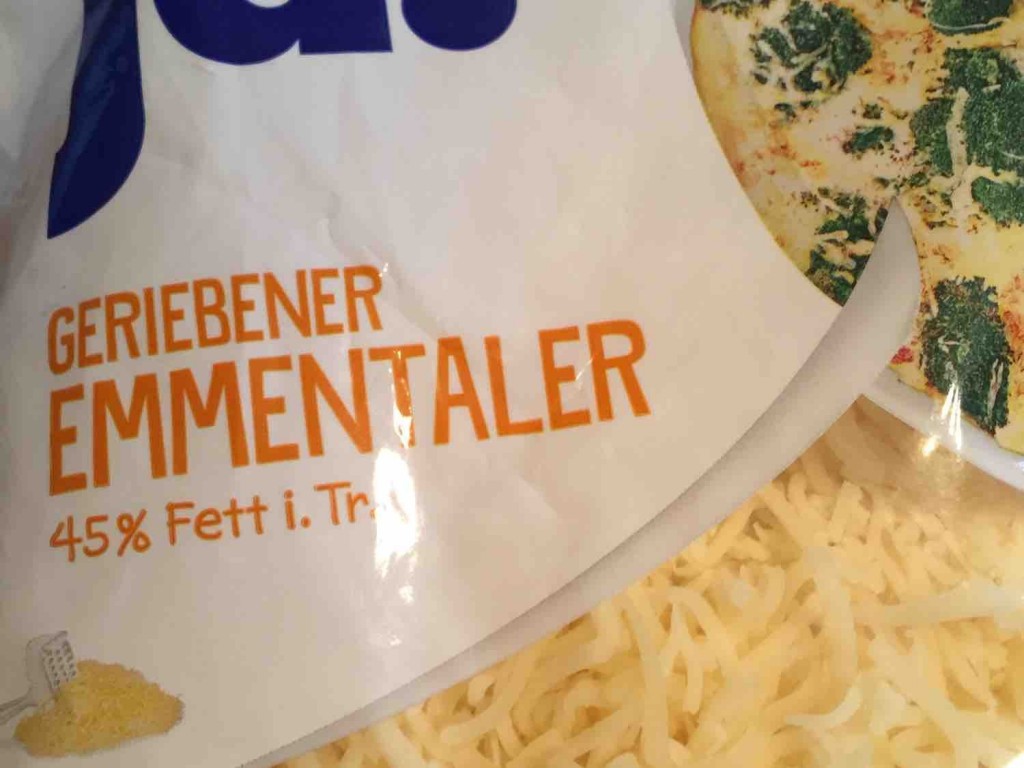 Käse gerieben, 45% Fett i. Tr., Emmentaler von LizzySala | Hochgeladen von: LizzySala Käse gerieben, 45% Fett i. Tr., Emmentaler von LizzySala | Hochgeladen von: LizzySala