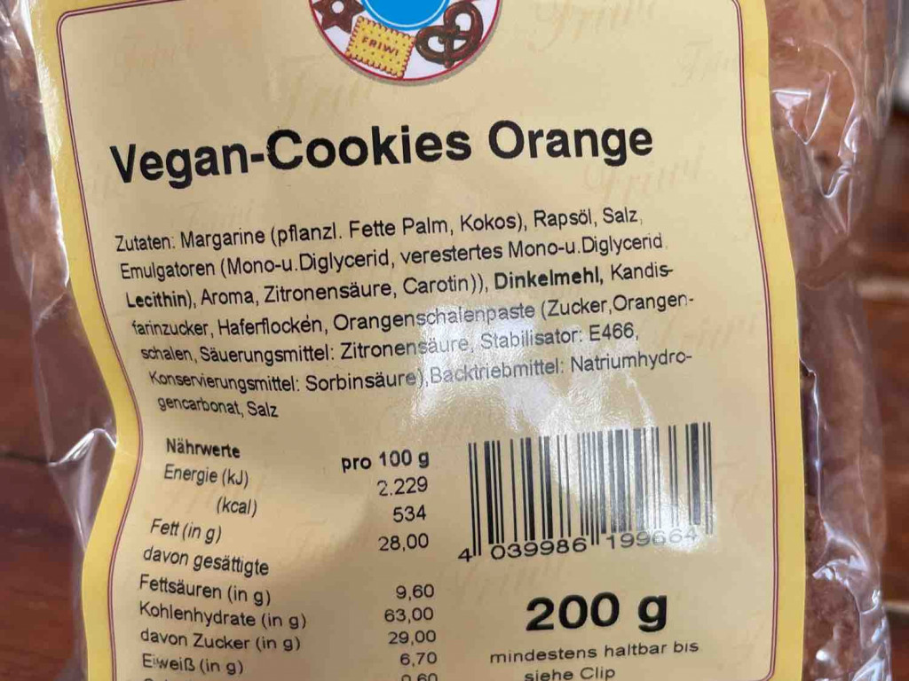 Vegan-Cookies Orange von stefanietoben | Hochgeladen von: stefanietoben