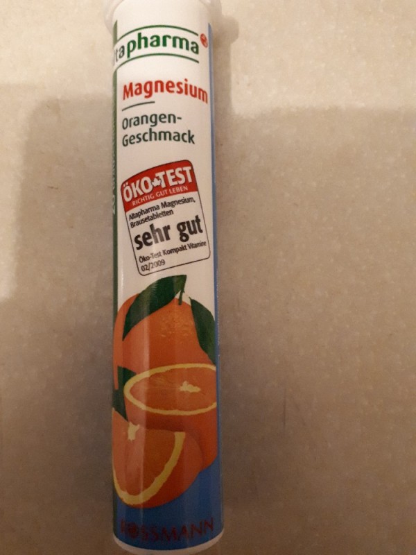 Brausetablette Magnesium , Orange von JanaDD | Hochgeladen von: JanaDD