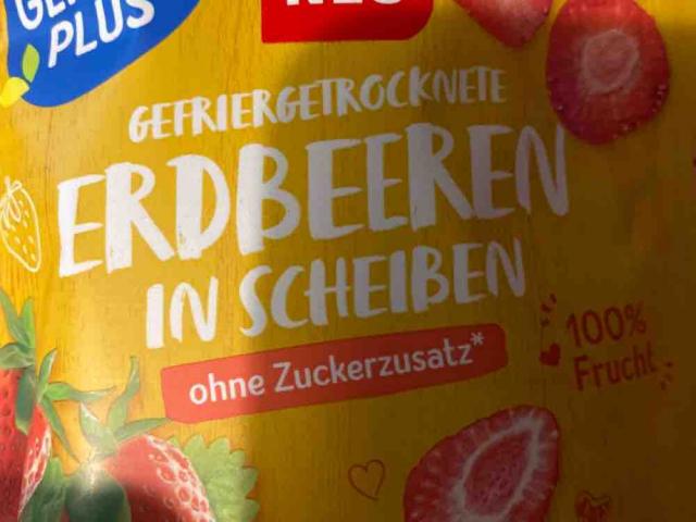 Gefriergetrocknete Erdbeeren, in Scheiben, ohne Zuckerzusatz von | Hochgeladen von: Uschi47