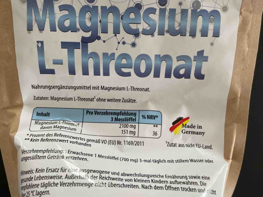 Magnesium Threonat von HuM | Hochgeladen von: HuM