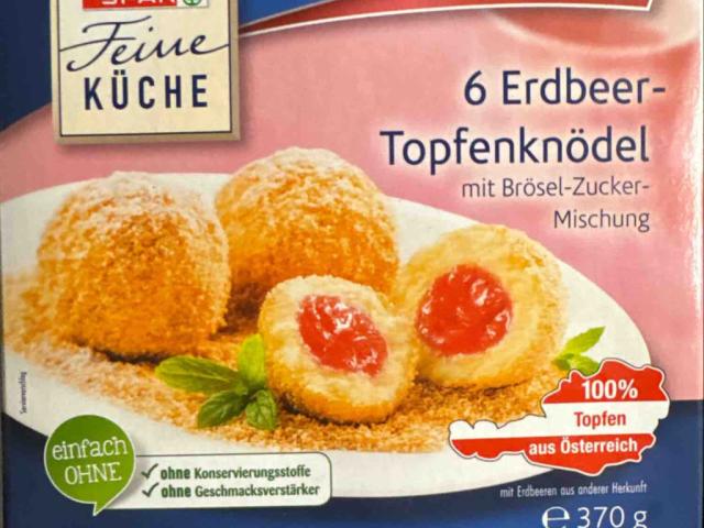 Erdbeer-Topfenknödel, mit Brösel-Zucker Mischung by TheresiaK | Uploaded by: TheresiaK