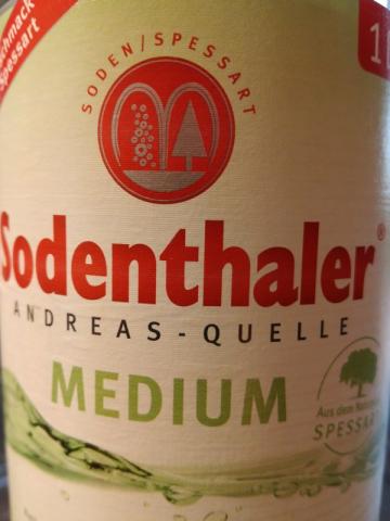 Mineralwasser MEDIUM, Sodenthaler Andreas-Quelle | Hochgeladen von: haraldhi