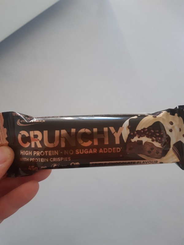 crunchy high protein bar, triple chocolate flavour von melexa | Hochgeladen von: melexa