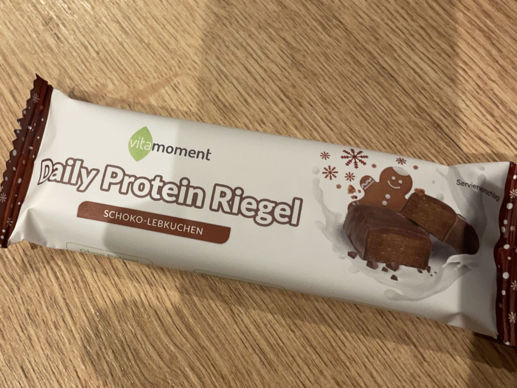 Proteinriegel Vitamoment, Schoko-Lebkuchen von normanlengerbauch | Hochgeladen von: normanlengerbauchowitz