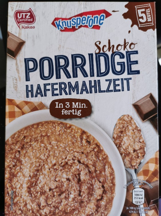 Porridge Hafermahlzeit, Schoko von NormaCh | Hochgeladen von: NormaCh