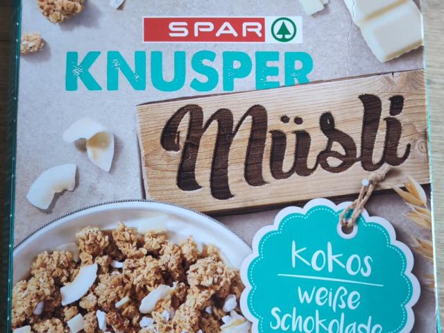 Spar Knusper Müsli Kokos weiße Schokolade by Brox | Uploaded by: Brox Spar Knusper Müsli Kokos weiße Schokolade by Brox | Uploaded by: Brox