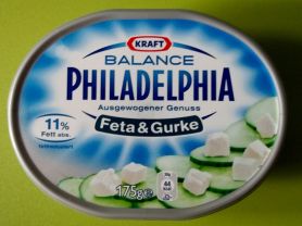 Philadelphia, Gurke & Feta (Balance) 11% Fett | Hochgeladen von: Katthi Philadelphia, Gurke & Feta (Balance) 11% Fett | Hochgeladen von: Katthi