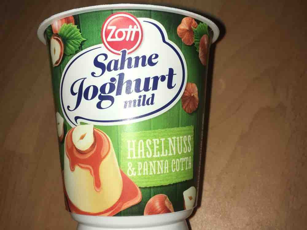 Haselnuss  Panna Cotta Zott Sahnejoghurt, Sahne Joghurt mild 10% | Hochgeladen von: georg55