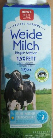 Weidemilch, 1,5% Fett von Eisenklinge | Hochgeladen von: Eisenklinge