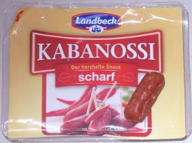 Landbeck - Kabanossi (scharf) | Hochgeladen von: Schwarzbär