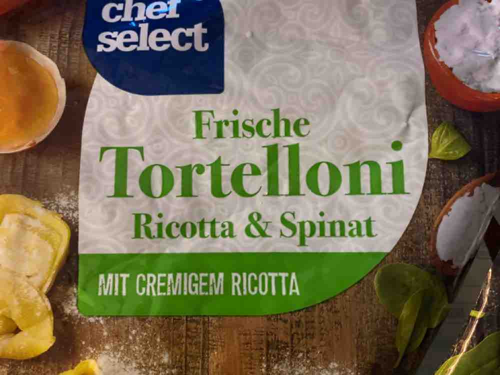 Chef Select, Tortelloni Ricotta products Spinat, mit - New - Ricotta & cremigem Fddb Calories