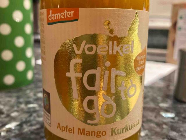 Apfel Mango Kurkuma Saft, fair to go von palmsen | Hochgeladen von: palmsen