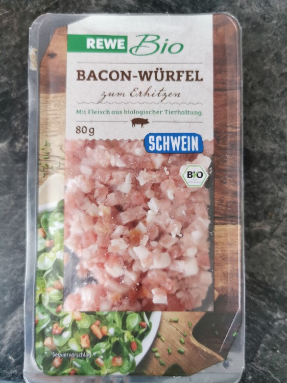 Rewe Bio Bacon Wurfel Kalorien Fleisch Fddb